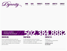 Tablet Screenshot of dynosty.com